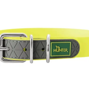 Neuheit HUNTER Halsband Convenience 60 cm neongelb